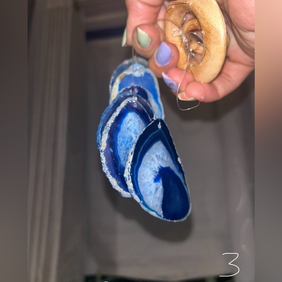 Blue Agate Windchime - Picture 10 of 16